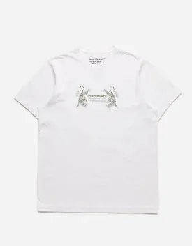 1305 Double Tigers MILTYPE T-Shirt White