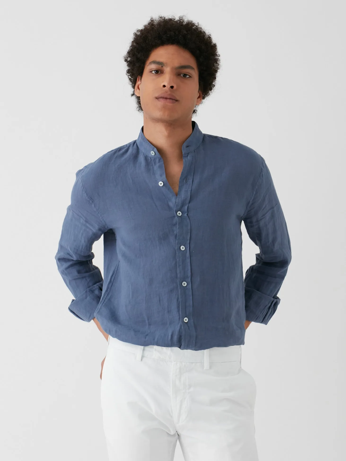 AAMILCARE LILY LINEN SHIRT