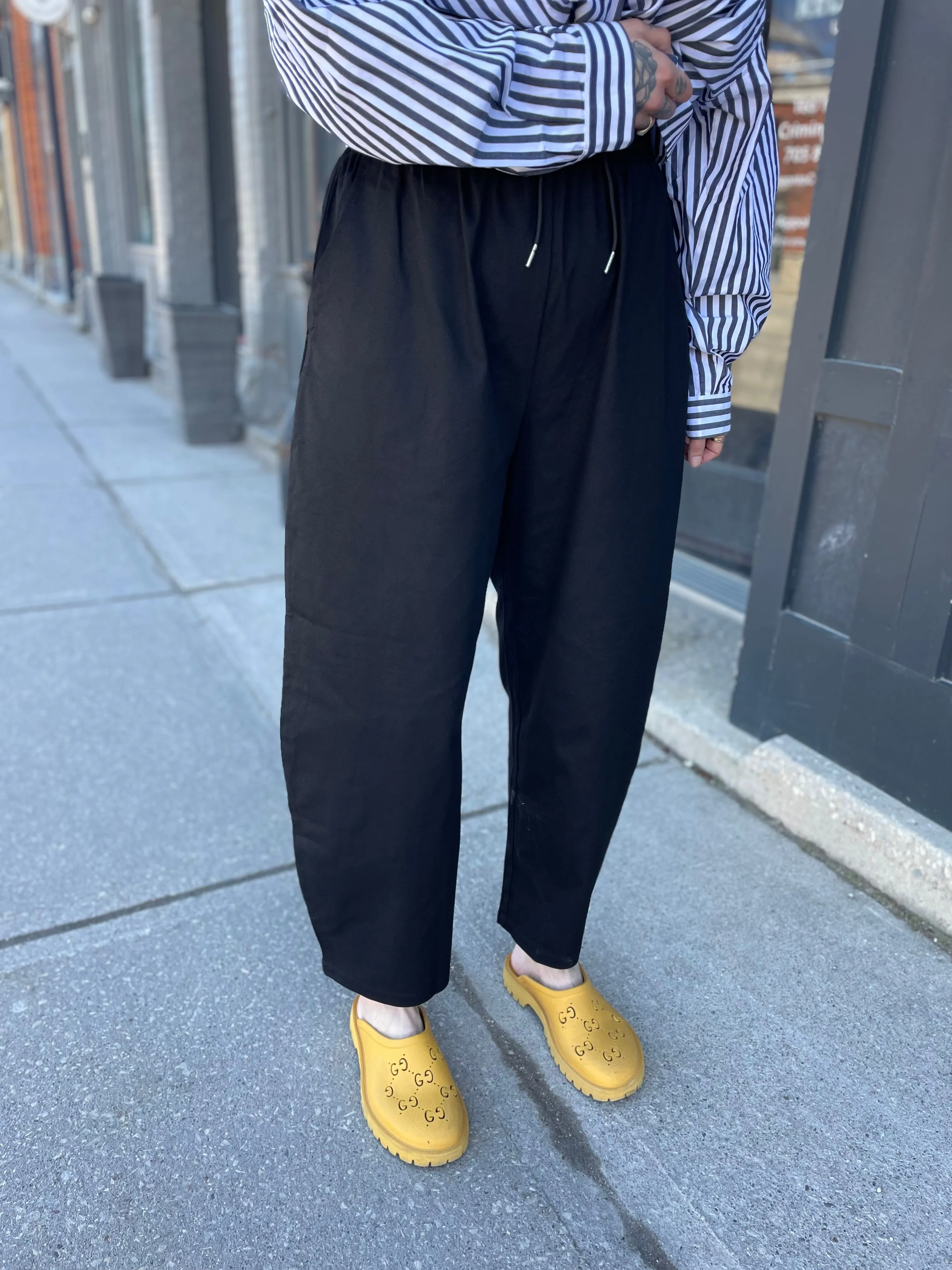Barrel Pants - Black