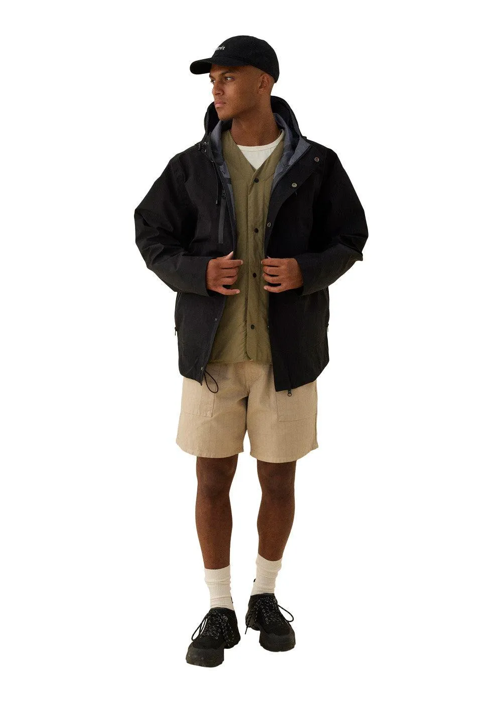 BLADE SHELL JACKET - Black