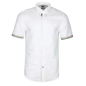 BOSS C Hal kent sh C1 232 SS Shirt in White