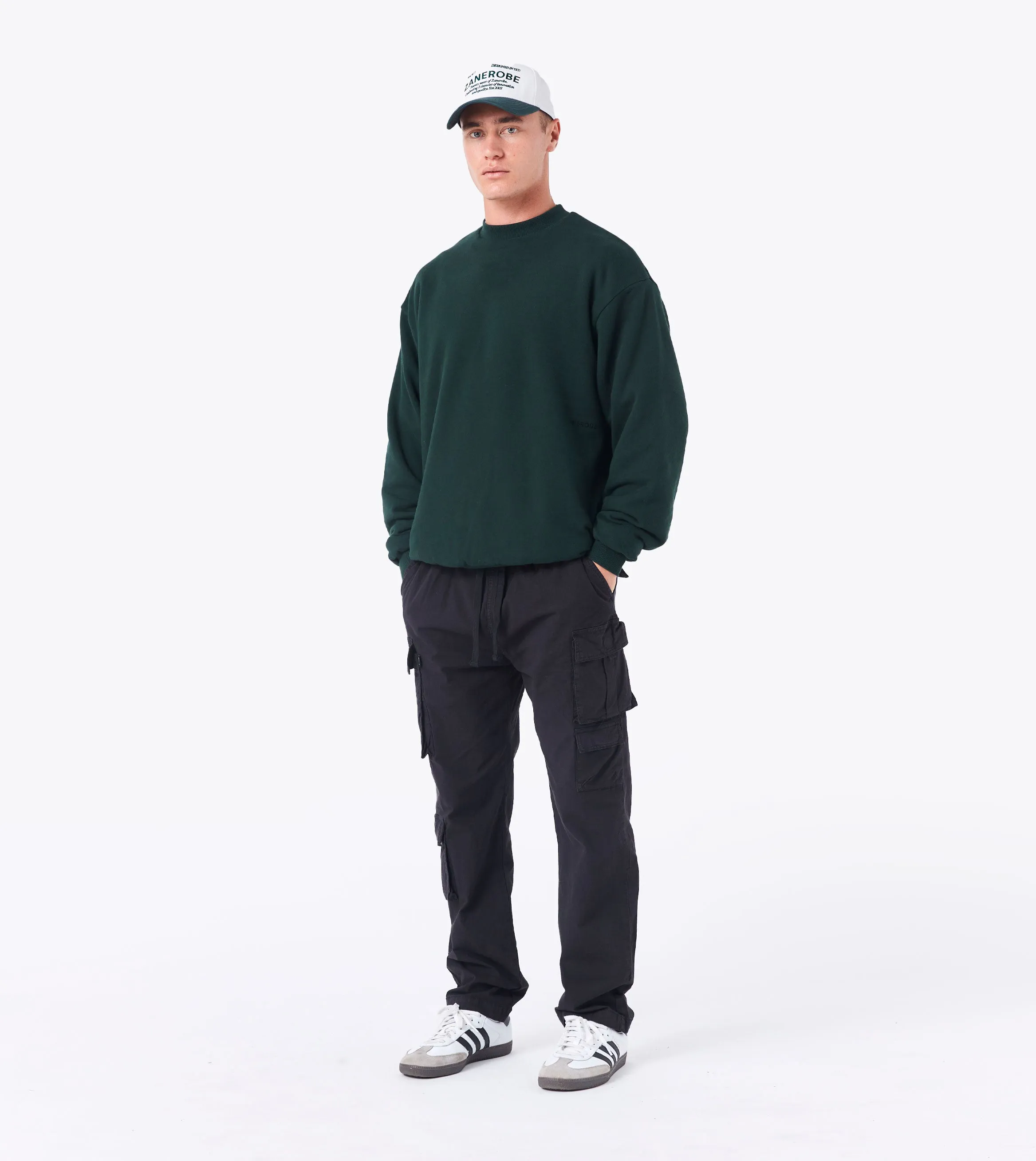 Double Down Crewneck Forest