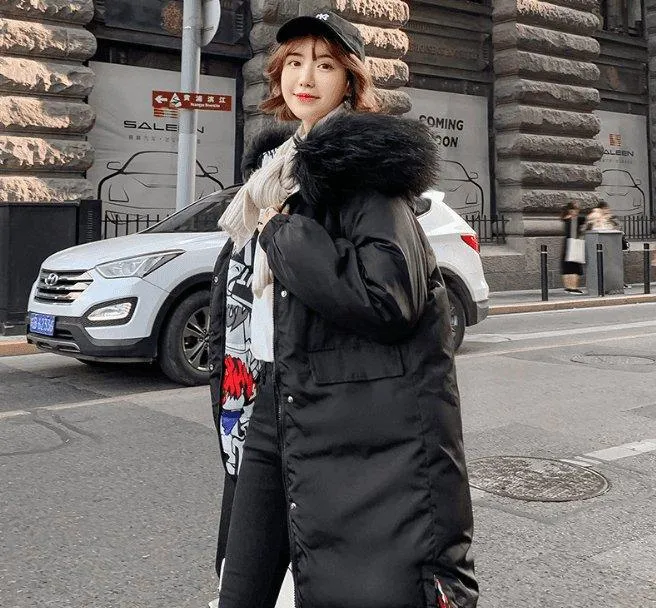 Double-sided down jacket