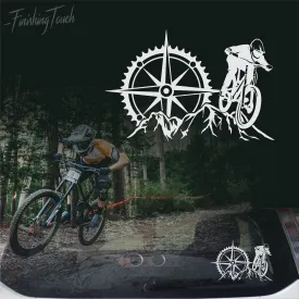 Down Hill Mountain Bike Sprocket Compass