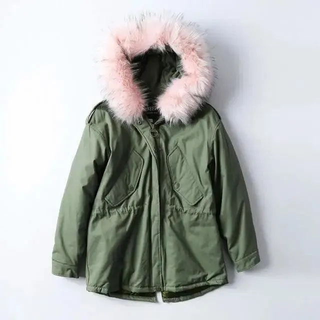 Fur Hooded Parka