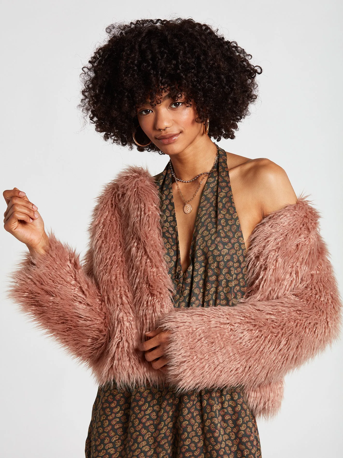 Furever Party Jacket - Cloud Pink