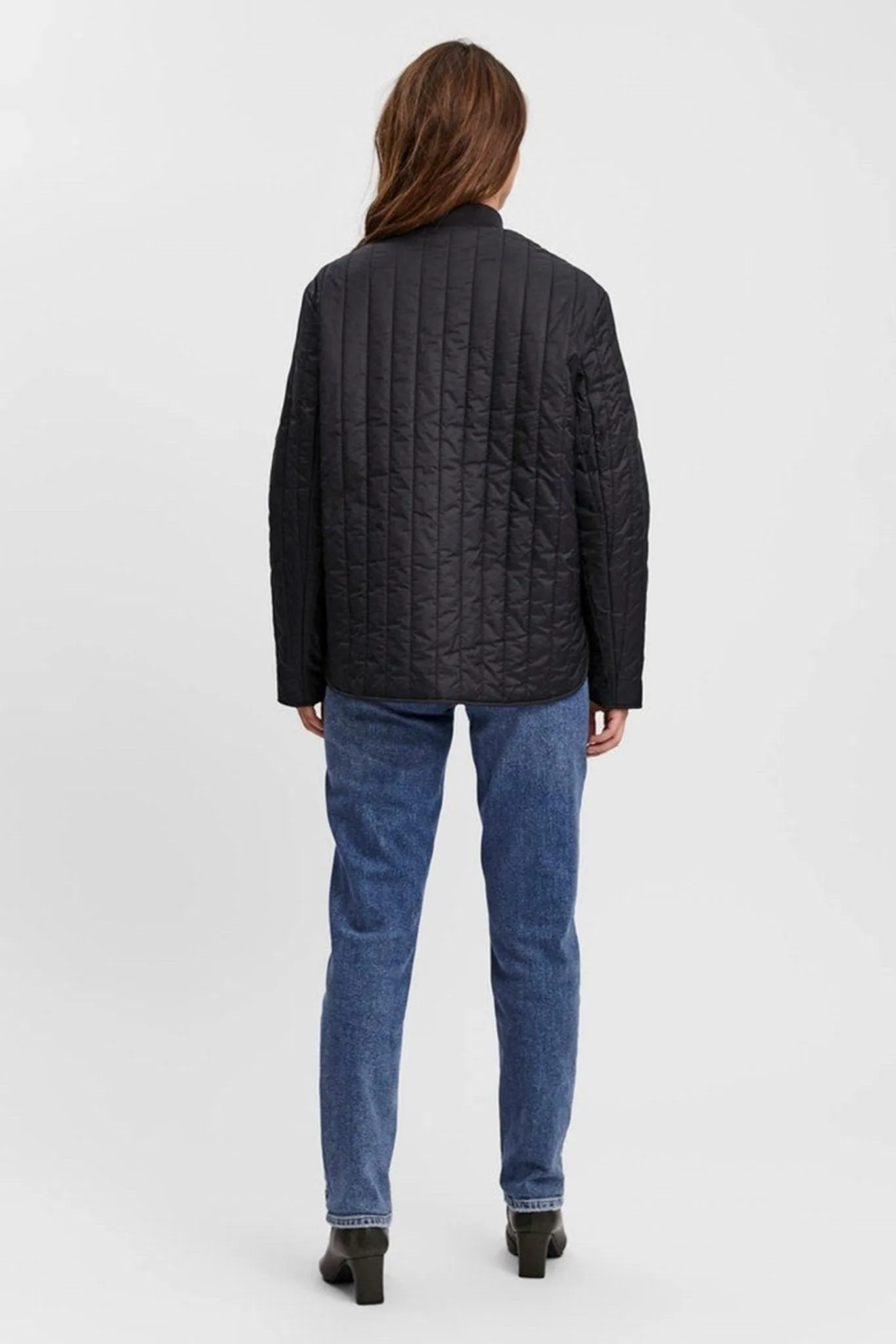Gigi Short Padded Jacket - Black
