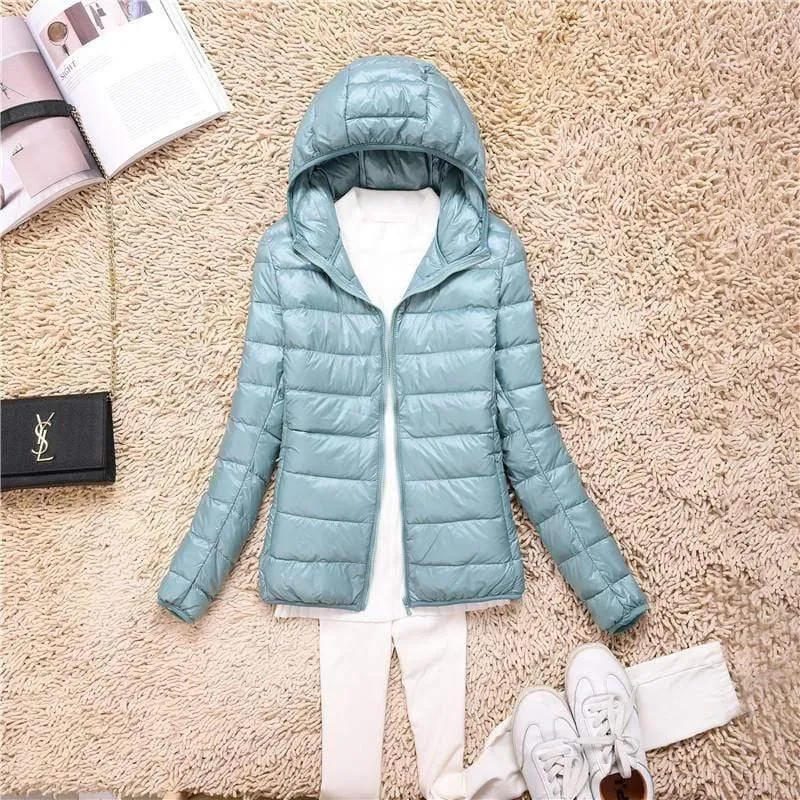 Loose Jacket Plus Fat Plus Size Light And Thin Down Jacket