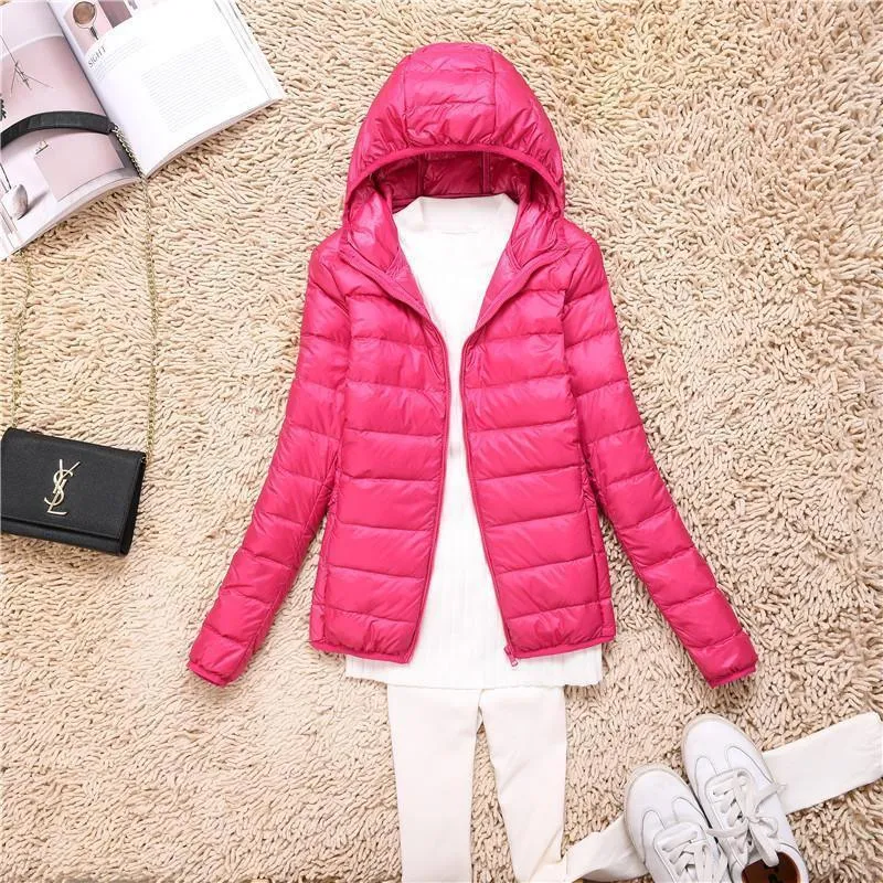 Loose Jacket Plus Fat Plus Size Light And Thin Down Jacket