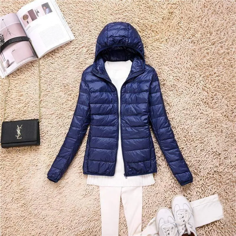 Loose Jacket Plus Fat Plus Size Light And Thin Down Jacket
