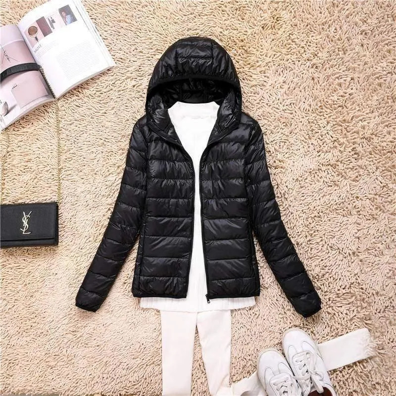 Loose Jacket Plus Fat Plus Size Light And Thin Down Jacket