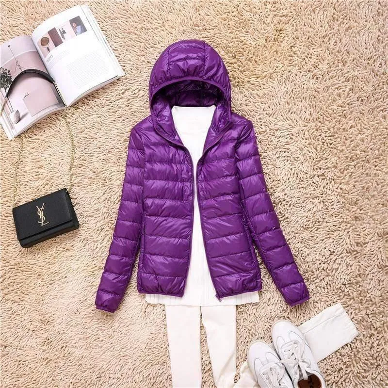 Loose Jacket Plus Fat Plus Size Light And Thin Down Jacket