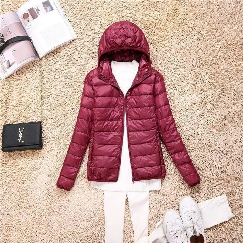 Loose Jacket Plus Fat Plus Size Light And Thin Down Jacket