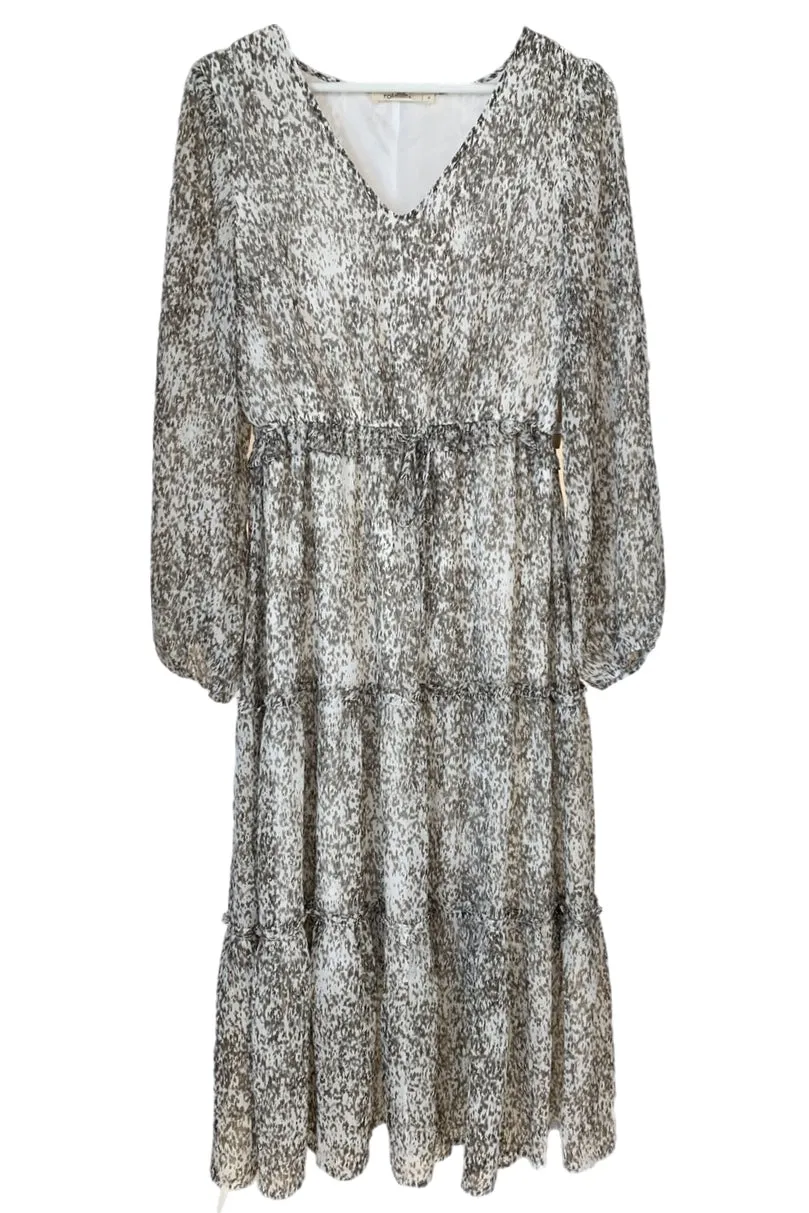 Mocha Mid-Length Women's dress 601832