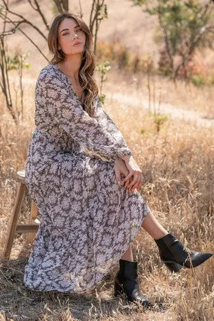 Mocha Mid-Length Women's dress 601832