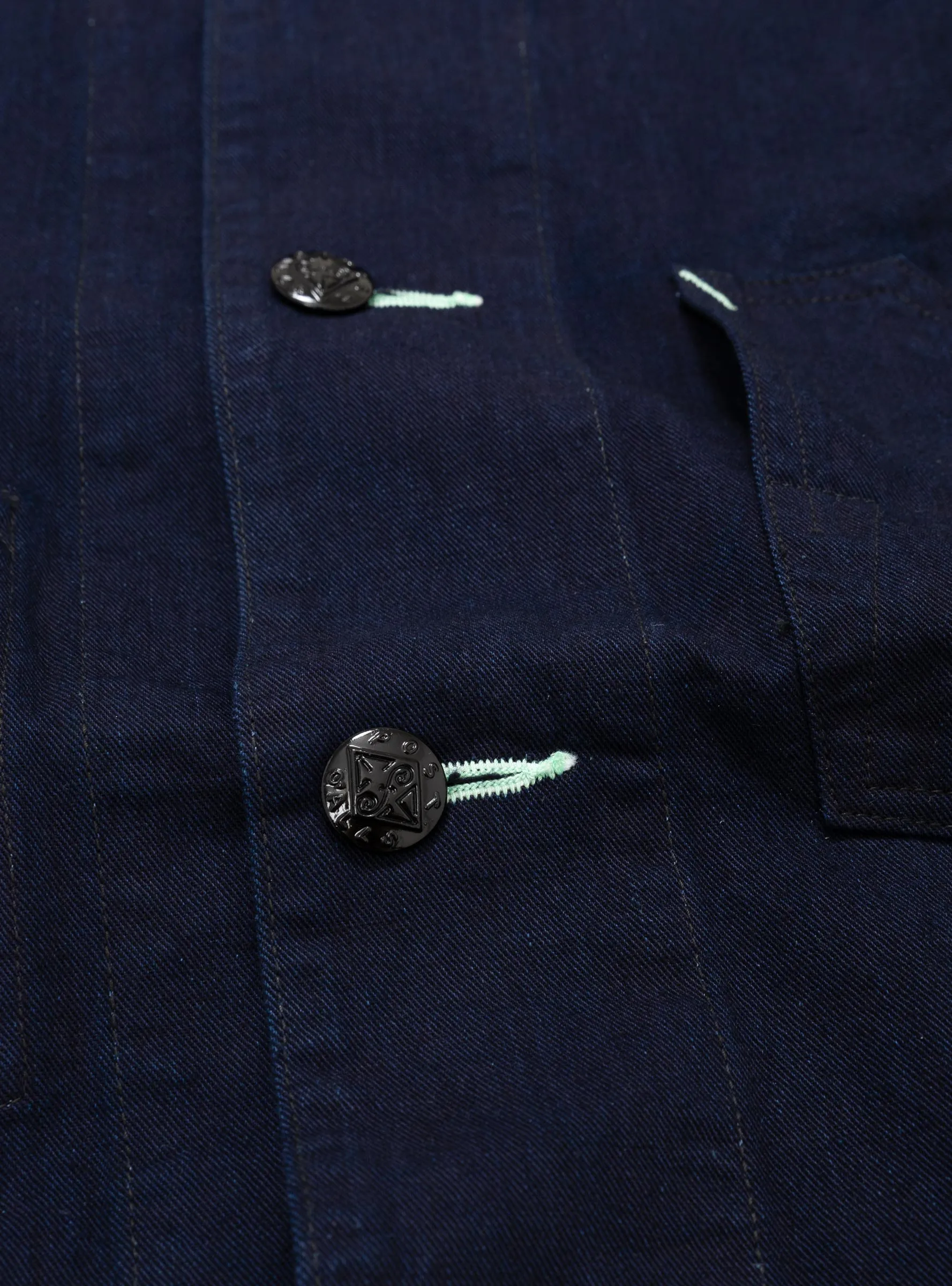 No.1 Jacket Flat Twill Indigo