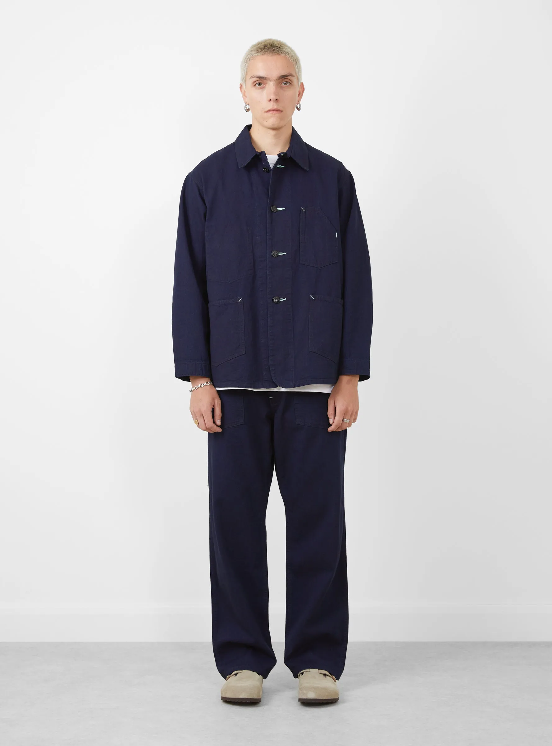 No.1 Jacket Flat Twill Indigo