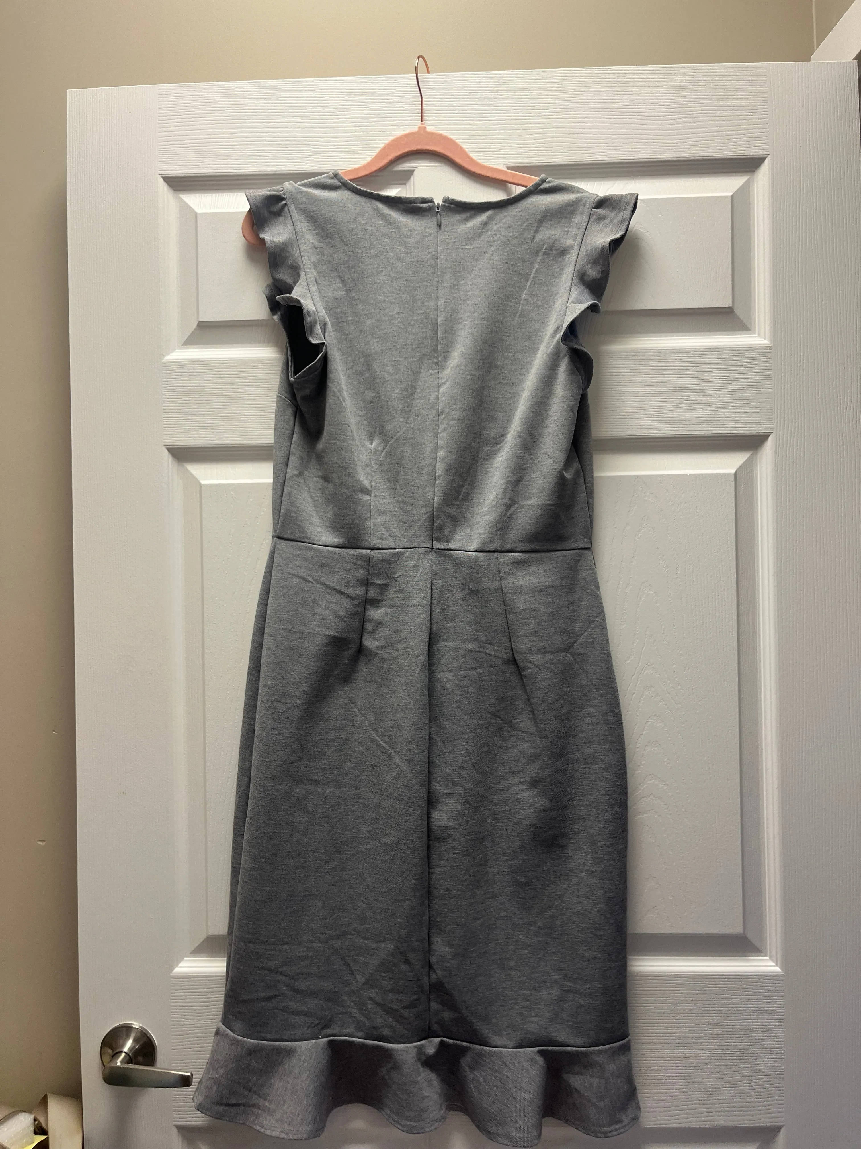 Old Navy dress with ruffle sleeve Sz M Tall