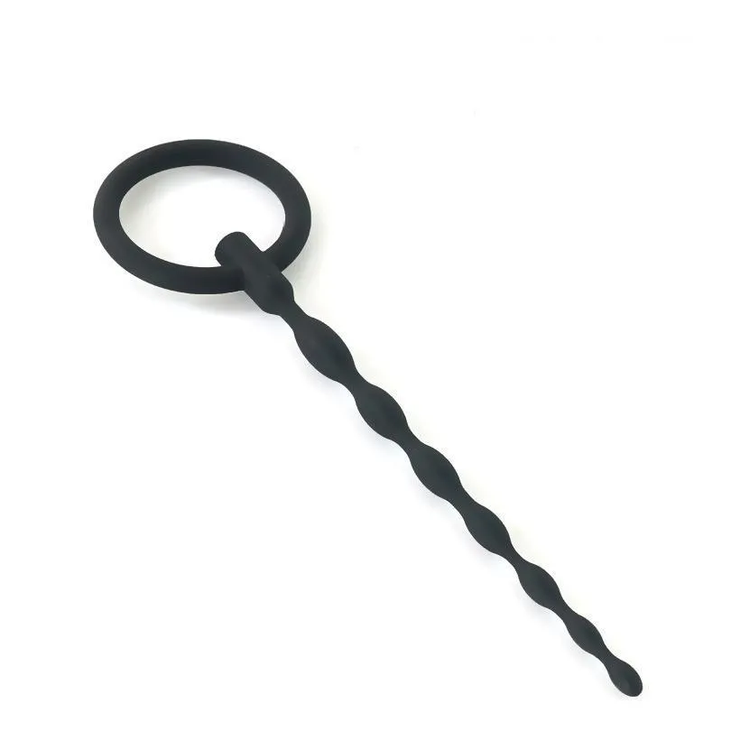 Penis Plug / Sound Silicone Long Undulate 5" length