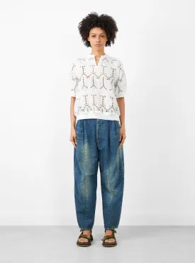 Sound Drop Blouse White