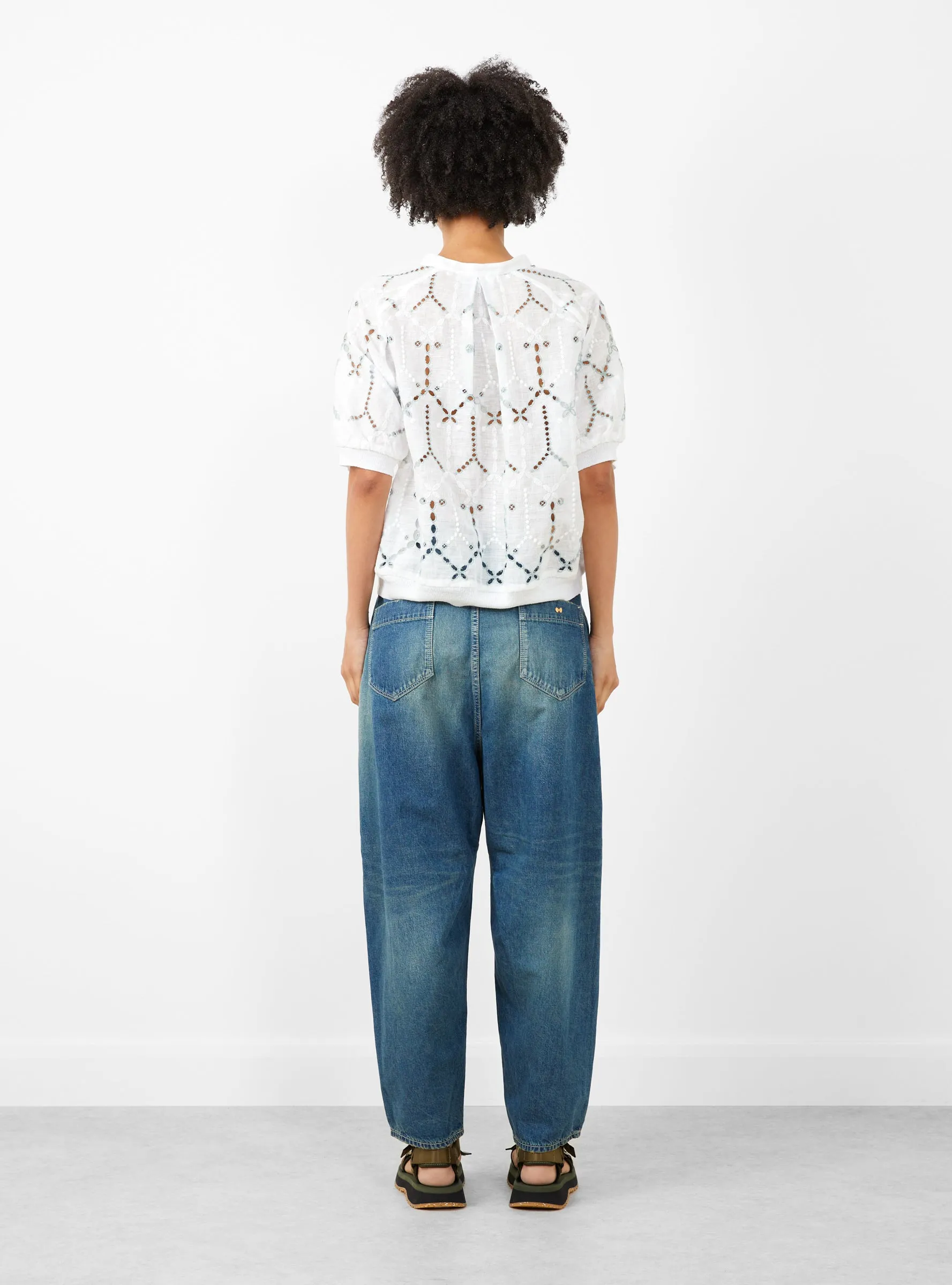 Sound Drop Blouse White