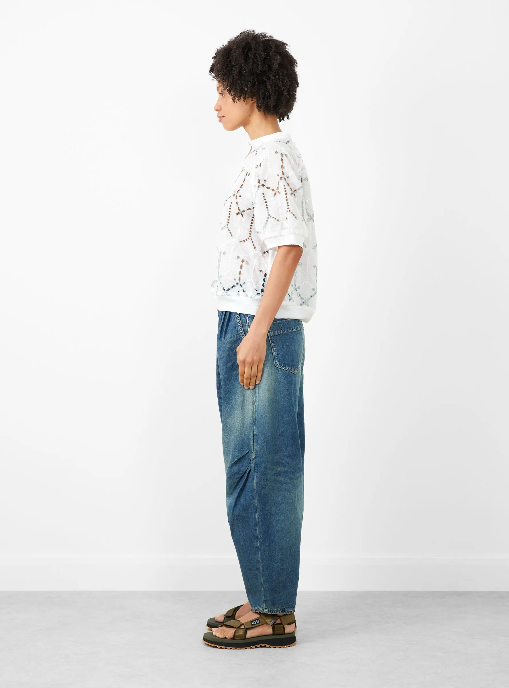 Sound Drop Blouse White