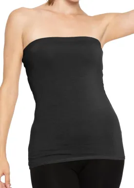 STRETCH IS COMFORT Women's & Plus Mid and Long Length Tube Top | X Small - 5X