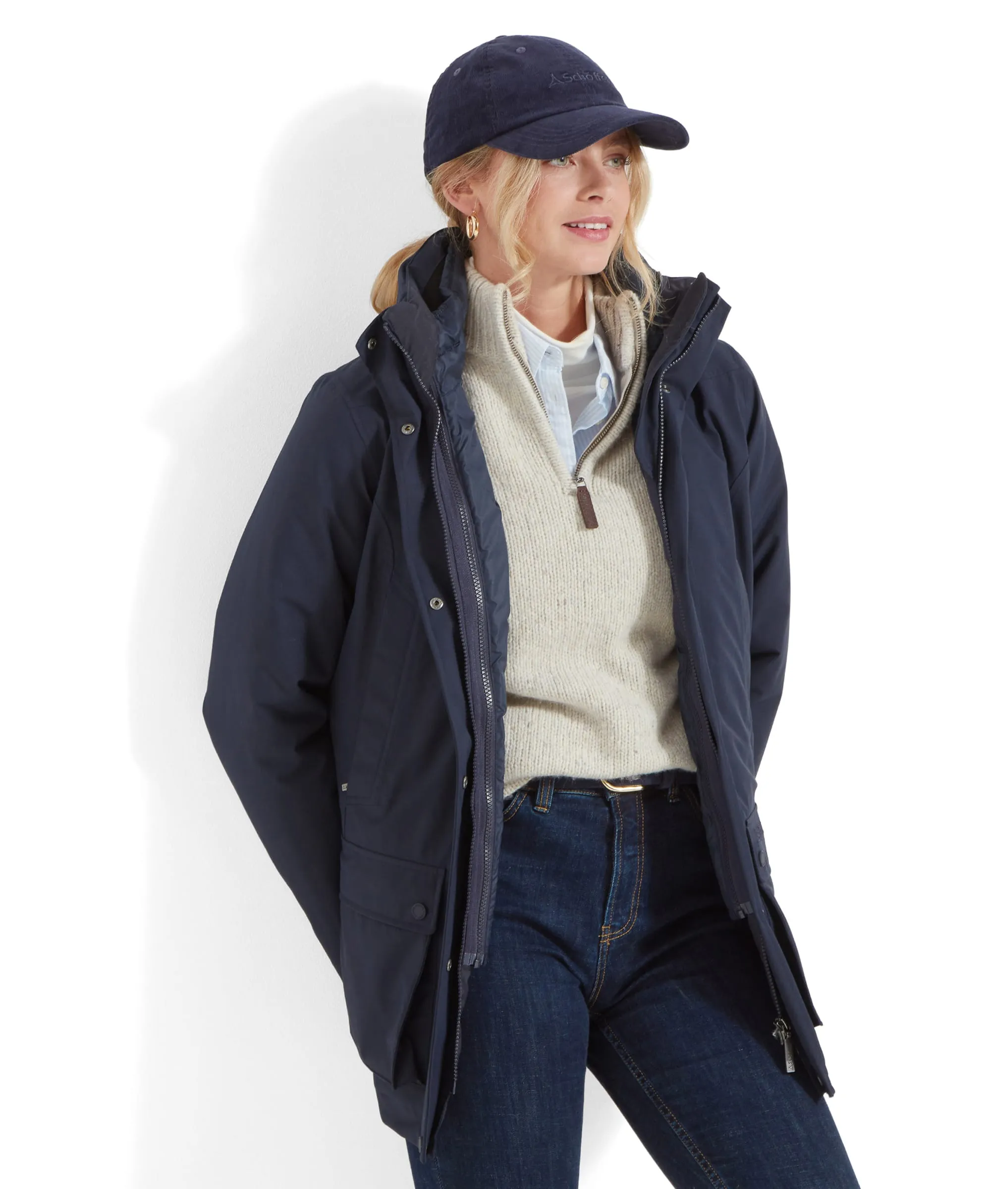Uppingham 3-in-1 Coat - True Navy