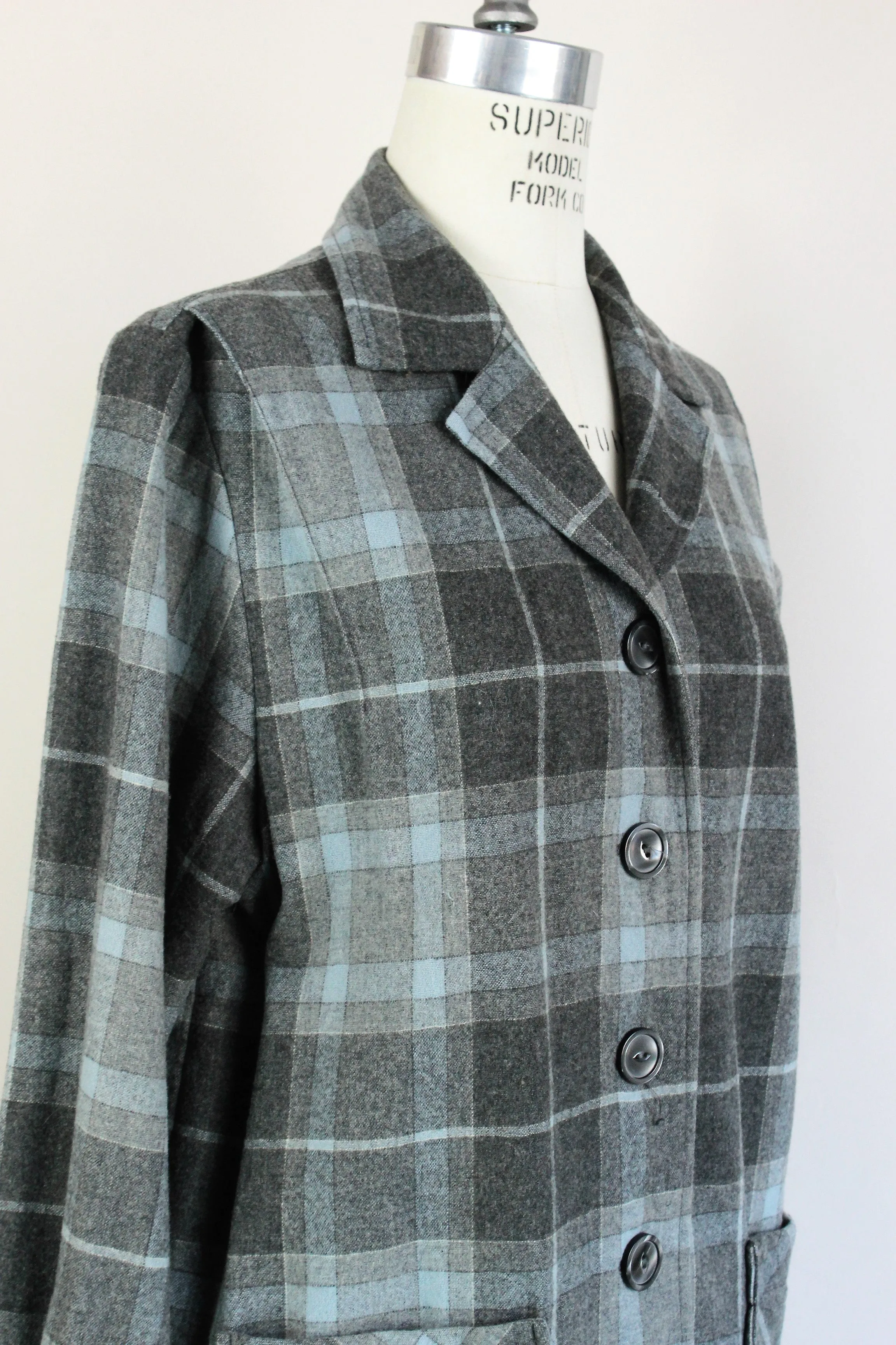 Vintage 1990s Gray Pendleton 49er Jacket
