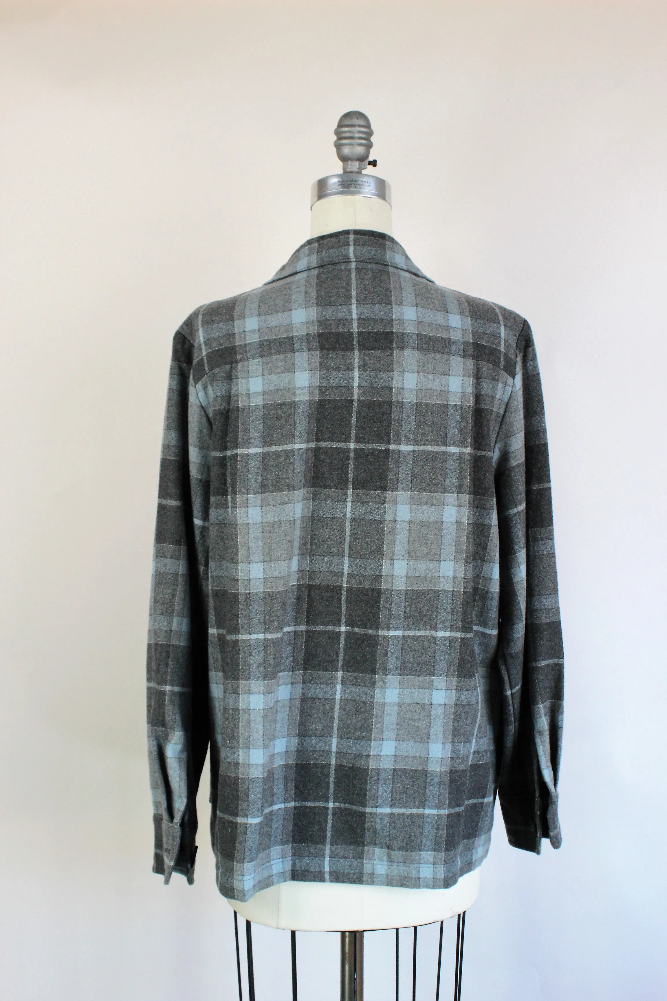 Vintage 1990s Gray Pendleton 49er Jacket