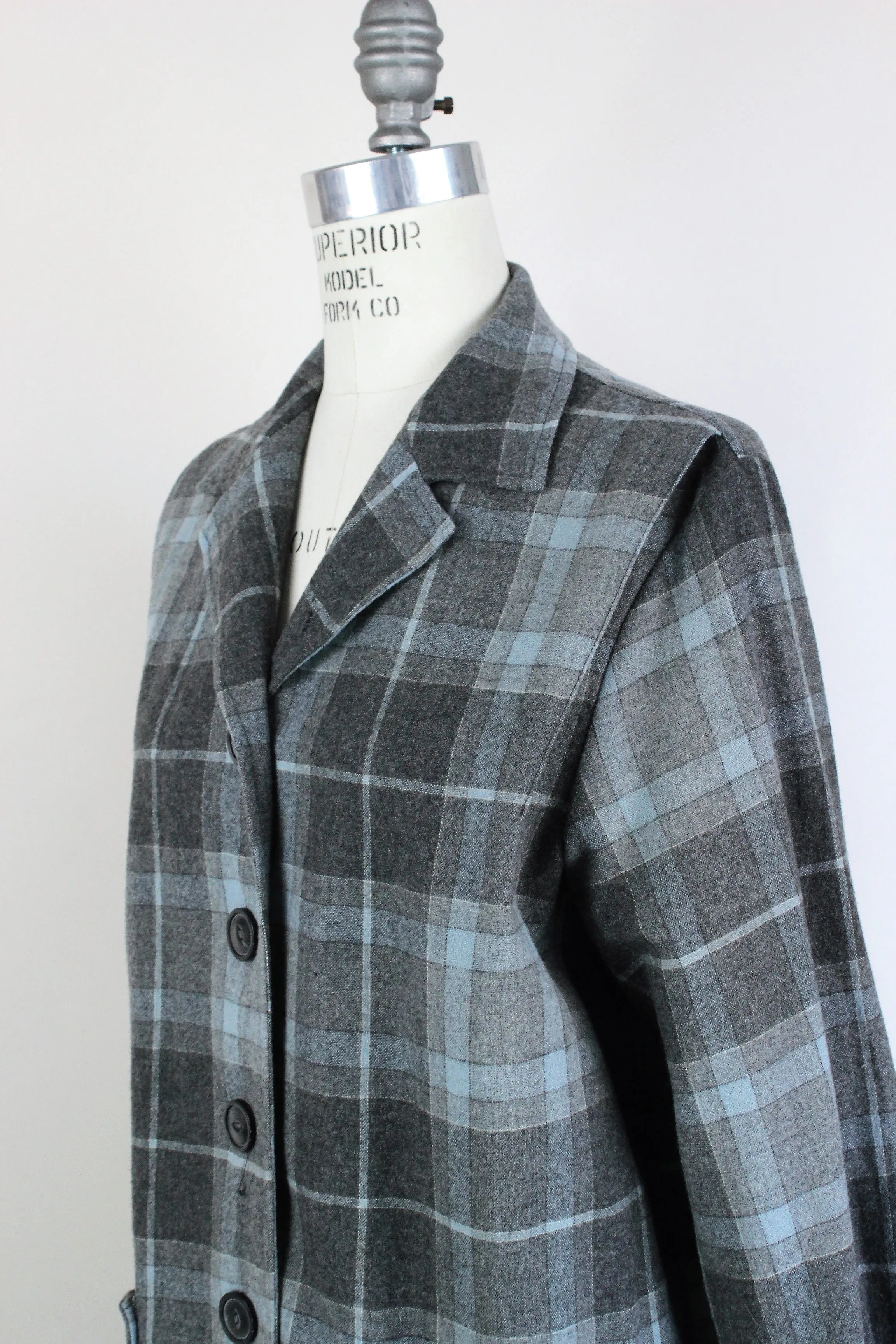 Vintage 1990s Gray Pendleton 49er Jacket