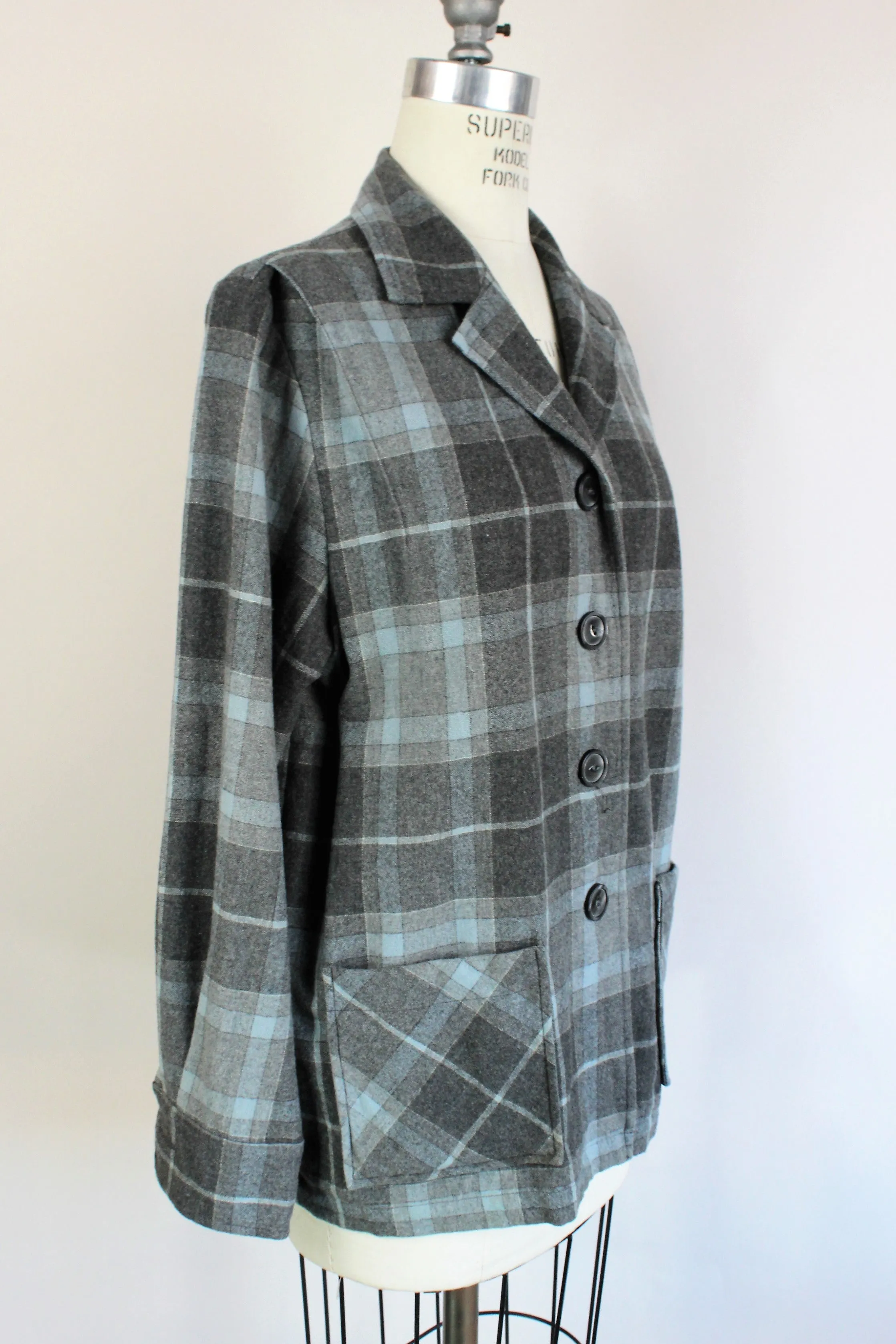 Vintage 1990s Gray Pendleton 49er Jacket